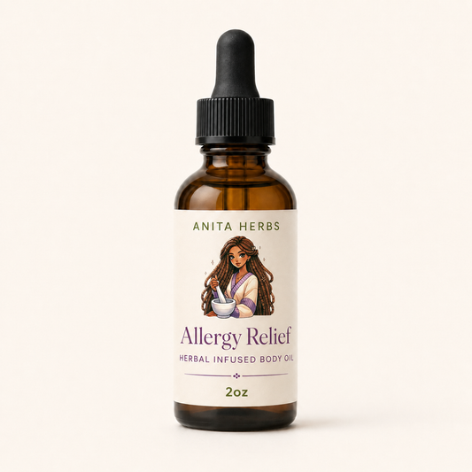Allergy Relief Herbal Body Oil