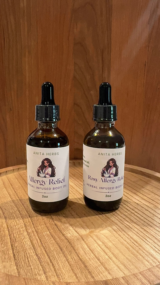 Allergy Relief Herbal Body Oil